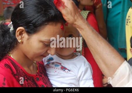 Patrioten - NEPAL Stockfoto