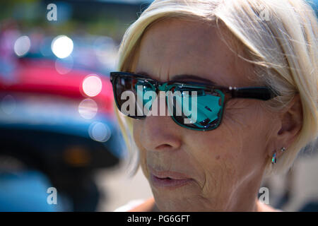 Edeltraud Sonnenbrille Stockfoto