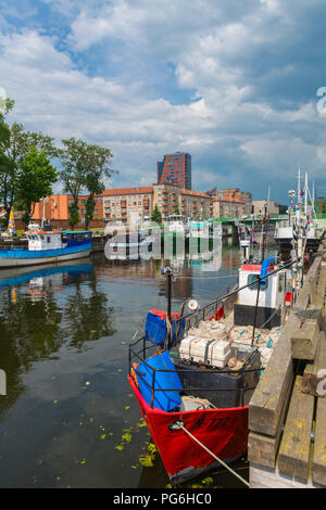 Klaipeda, Kurische Haff, Litauen, Osteuropa Stockfoto