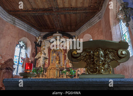 Chiesa vecchia di Staffa (Alte Kirche von Staffa) Stockfoto