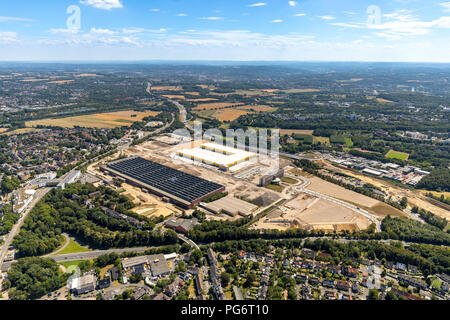 MARK 51° 7, ehemals Opel Werk I, DHL mega Paketzentrum am ehemaligen Opel Werke, ehemalige Verwaltung des Opel-werks, Bochum, Ruhrgebiet, Nord Stockfoto