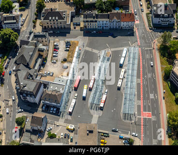 ZOB Velbert, Central Bus Station, bin bietet, Friedrich-Ebert-Straße, Öffentlicher Verkehr, Busse, Bahnen, Velbert, Ruhrgebiet, Nordrhein-Westfalen, Germa Stockfoto