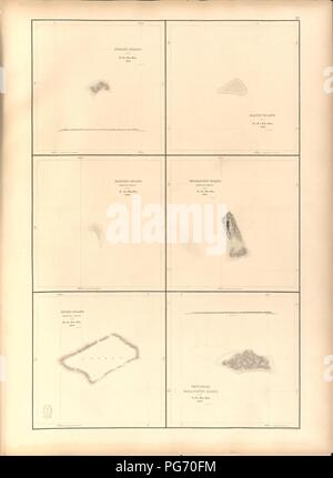 Atlas der Erzählung der Vereinigten Staaten Kennenlernen Expedition - in den Jahren 1838, 1839, 1840, 1841, 1842 Stockfoto