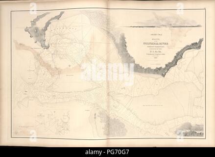 Atlas der Erzählung der Vereinigten Staaten Kennenlernen Expedition - in den Jahren 1838, 1839, 1840, 1841, 1842 Stockfoto