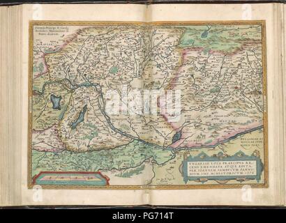 Atlas Ortelius KB PPN 369376781-079 AV-079 Br. Stockfoto