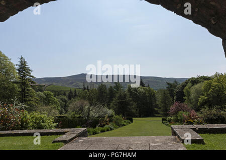 Parcevall Hall & Gardens, an Skyreholme in Bösingen, Yorkshire Dales, Großbritannien Stockfoto