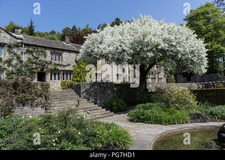 Parcevall Hall & Gardens, an Skyreholme in Bösingen, Yorkshire Dales, UK. Kirche von England Diözese von Leeds. Stockfoto