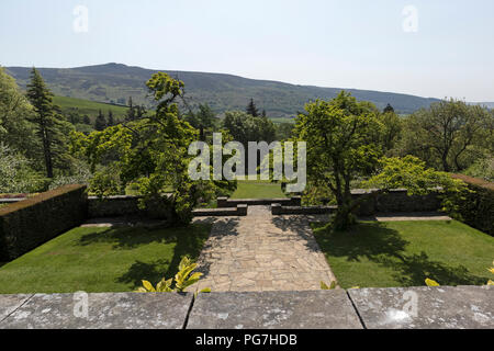 Parcevall Hall & Gardens, an Skyreholme in Bösingen, Yorkshire Dales, Großbritannien Stockfoto