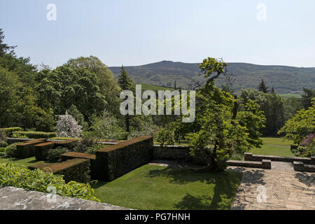 Parcevall Hall & Gardens, an Skyreholme in Bösingen, Yorkshire Dales, Großbritannien Stockfoto
