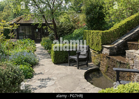 Parcevall Hall & Gardens, an Skyreholme in Bösingen, Yorkshire Dales, Großbritannien Stockfoto