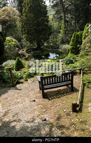 Parcevall Hall & Gardens, an Skyreholme in Bösingen, Yorkshire Dales, Großbritannien Stockfoto