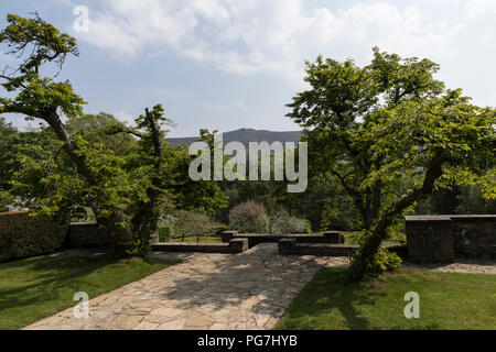 Parcevall Hall & Gardens, an Skyreholme in Bösingen, Yorkshire Dales, Großbritannien Stockfoto