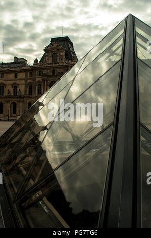 Das Louvre Museum Paris Frankreich Stockfoto