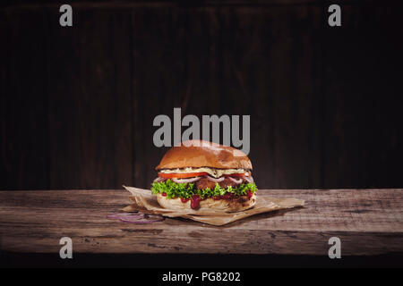 Veggie-Burger Stockfoto