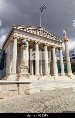 Griechenland, Attika, Athen, Akademie Stockfoto