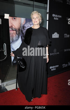 Film Premiere der Frau mit: Glenn Close Wo: Los Angeles, Kalifornien, Vereinigte Staaten, wenn: 24 Jun 2018 Credit: Apega/WENN.com Stockfoto