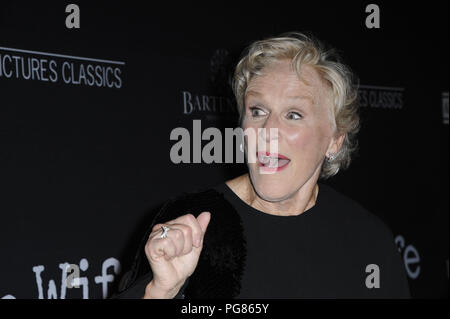 Film Premiere der Frau mit: Glenn Close Wo: Los Angeles, Kalifornien, Vereinigte Staaten, wenn: 24 Jun 2018 Credit: Apega/WENN.com Stockfoto