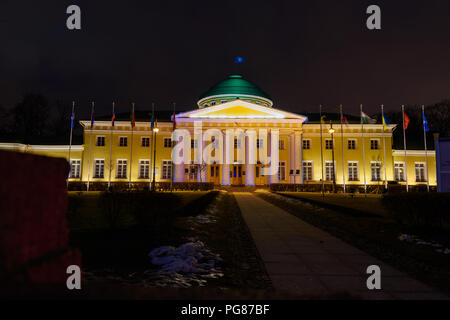Taurischen Palast bei Nacht in Sankt Petersburg. Russland Stockfoto
