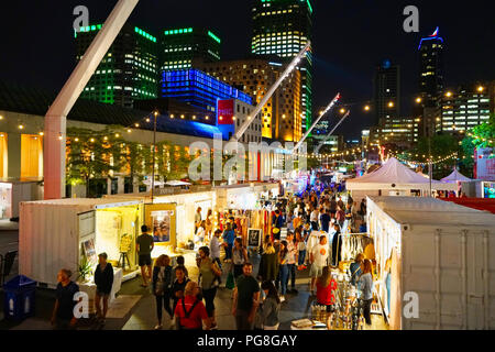 Montreal, Kanada, 23. August 2018. Place des Festival der Mode & Design Festival. Credit: Mario Beauregard/Alamy leben Nachrichten Stockfoto