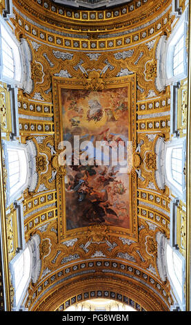 San Carlo Al Corso Basilika in Rom, Italien. Stockfoto