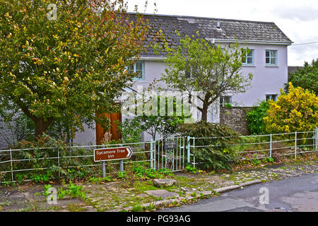 Colwinston ist ein hübsches kleines Dorf gemeinschaft in der offenen Landschaft in der Nähe von Cowbridge in das Tal von Glamorgan, Wales. Dies ist der Old School House. Stockfoto