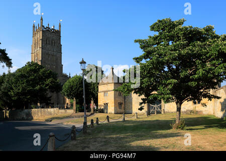 St James Parish Church, Chipping Campden Stadt, Gloucestershire Cotswolds, England, Großbritannien Stockfoto