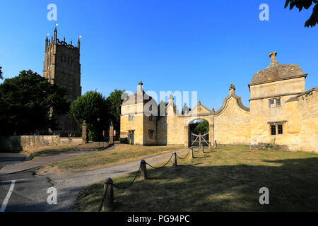 St James Parish Church, Chipping Campden Stadt, Gloucestershire Cotswolds, England, Großbritannien Stockfoto