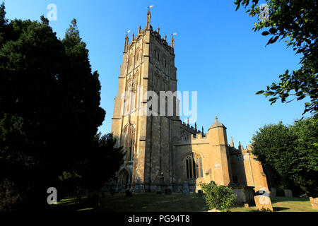 St James Parish Church, Chipping Campden Stadt, Gloucestershire Cotswolds, England, Großbritannien Stockfoto