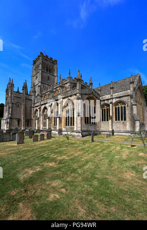 St. Peter St. Pauls Kirche, Northleach Stadt, Gloucestershire, Cotswolds, England Stockfoto