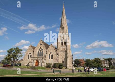 Allerheiligen Kirche auf Blackheath Gemeinsamen Stockfoto