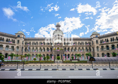 Bahnhof Verwaltungsgebäude in Kuala lumpur Stockfoto