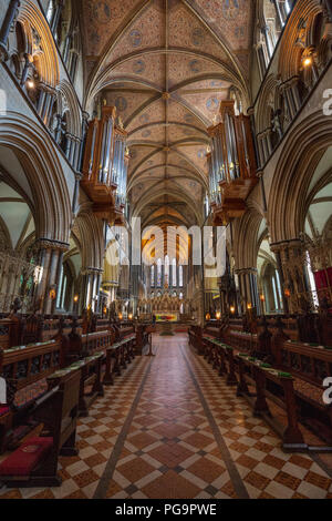 Die Kathedrale Von Worcester, England Stockfoto