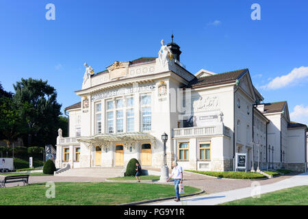 Klagenfurt am Wörthersee: Theater Stadttheater, Kärnten, Kärnten, Österreich Stockfoto