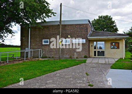 Das Dorf Halle in Colwinston - ein hübsches kleines Dorf gemeinschaft in der offenen Landschaft in der Nähe von Cowbridge in das Tal von Glamorgan, Wales. Stockfoto