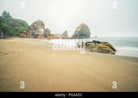 Harris Beach State Park. Südliche Küste von Oregon, USA. Stockfoto