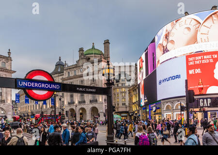 Eine typische Ansicht in London, Großbritannien Stockfoto