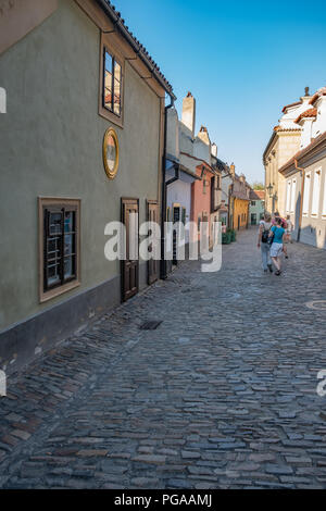 Prager Burg - 2018 - Historische Gebäude Stockfoto