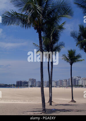 Beach, Copacabana, Rio De Janeiro, Brasilien Stockfoto