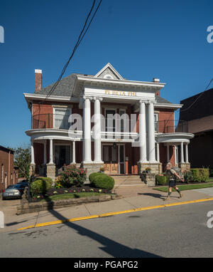 Pi Beta Phi griechische Leben Gebäude an der WVU in Morgantown, WV Stockfoto