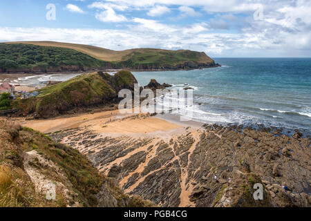 Hope Cove, Devon, im Südwesten, Großbritannien Stockfoto