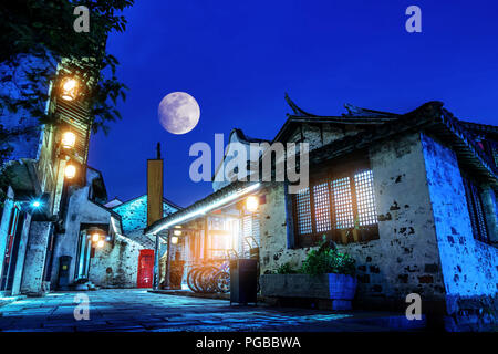 Wuxi, einer berühmten Stadt in China. Stockfoto