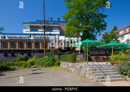 Restaurant Schifferklause am Timmendorfer Strand/Timmendorfer Strand, Badeort an der Ostsee, Ostholstein, Schleswig-Holstein, Deutschland Stockfoto