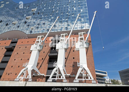 Elbphilharmonie, HafenCity (Hafen City), Hamburg, Deutschland Stockfoto