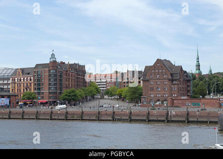 Fischmarkt (Fischmarkt), Altona, Hamburg, Deutschland Stockfoto