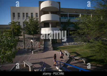 Institut für Technologie und hervorragende Studien von Monterrey. Leben an der Universität Tecnologico de Monterrey, Campus Hermosillo, Sonora. Leben Esudianti Stockfoto