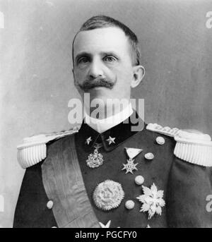 Italien erste Mondial Krieg Sua Maestà Vittorio Emanuele III. Stockfoto