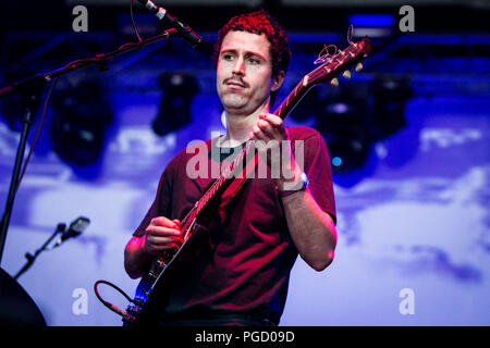 Turin Italien 24 August 2018 König Gizzard & die Eidechse Wizard live am heutigen Festival 2018 © Roberto Finizio / alamy Leben Nachrichten Stockfoto