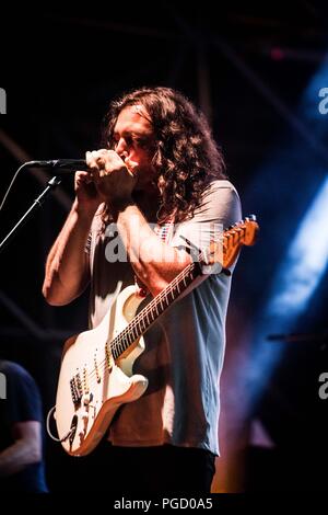 Turin Italien 24. August 2018 der Krieg gegen die Drogen live am heutigen Festival 2018 © Roberto Finizio / alamy Leben Nachrichten Stockfoto