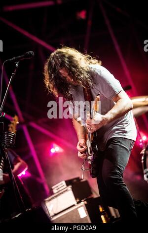 Turin Italien 24. August 2018 der Krieg gegen die Drogen live am heutigen Festival 2018 © Roberto Finizio / alamy Leben Nachrichten Stockfoto