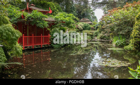 Japanischer Garten, Compton Acres, Dorset Stockfoto